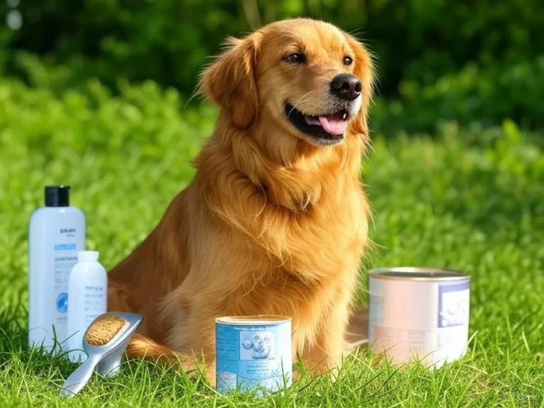 Que donner au chien pour un beau poil