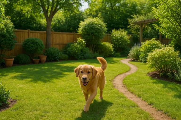 Créer un jardin sécurisé et stimulant pour votre chien