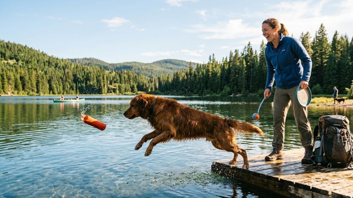 Activités de plein air avec un grand chien